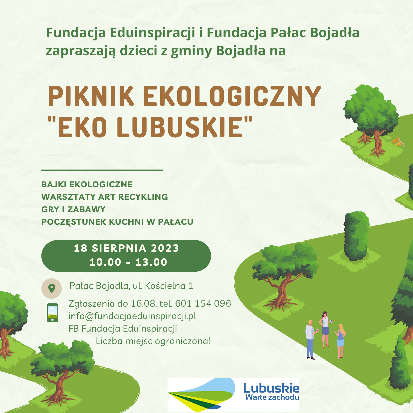 Ilustracja do informacji: Piknik Ekologiczny " Eko Lubuskie"